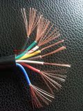 批发八芯多股纯铜电线AVVR8*0.12/0.2/0.3平方护套线信号控制电缆