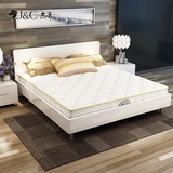 杰希 乳胶床垫 进口天然棕椰海绵弹簧床垫 健康睡眠席梦思床垫
