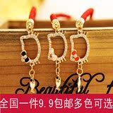 韩国可爱hellokitty凯蒂猫本命年开运红绳手链女款9.9包邮送礼品