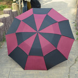 天堂伞正品专卖男士雨伞韩国创意防紫外线晴雨伞双人折叠 超大伞