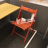 3温馨宜家 IKEA 泰耶 实木折叠椅 躺椅 餐椅纳凉椅 多色 毛山榉木