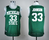 NBA球衣33# JOHNSON 约翰逊 大学版 老鹰明星大学款NCAA球衣