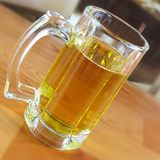 啤酒杯玻璃 透明超大容量 酒吧KTV家用 扎啤杯 痛快畅饮自由自在