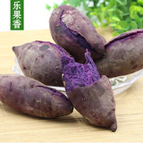 山东特产新鲜生紫薯红薯紫番薯新鲜紫地瓜紫心紫薯农家自种5斤装