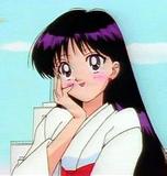 【KUCOS】美少女战士 Sailor Moon 火野丽 紫黑色长直发 cos假发