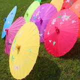 旅游景区 传统手工大布伞 旅行油纸伞 手绘工艺伞 舞蹈表演道具伞