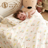 唯爱天使  婴儿针织被套被罩 全棉宝宝儿童空调被 新生儿床上用品