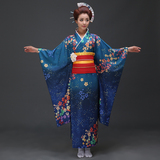 日本传统cos甚平女士和服正装日本睡袍浴衣动漫写真改良版服套装