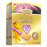 Heinz亨氏金装粒粒面黑米紫薯6个月以上320g添加玉米纤维和GOS