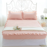 床笠夹棉床罩单件床裙加厚席梦思床垫保护套防滑1.5m1.8/ 2米包邮