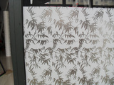 磨砂玻璃膜 窗花纸 PVC 透光不透明 竹子 6米包邮