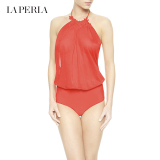 La Perla新品女士内衣NINFEA系列可爱性感塑身薄纱简约背心连体衣