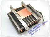 AMD超薄散热器 全铜热管 温控CPU风扇 HTPC CPU散热器 一体机风扇