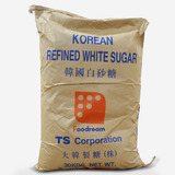 批发 韩国进口精致白砂糖/幼砂糖/细砂糖 烘焙原料30kg原装