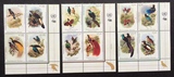 联合国2015年发行 濒危物种 邮票 鸟类风鸟 天堂鸟 12全 mnh