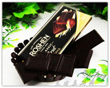 俄罗斯巧克力纯黑巧克力可可78% ROSHEN高可可巧克力