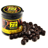 6桶包邮 韩国进口零食品 乐天72%纯黑巧克力86克 桶装