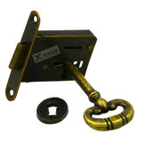 仿古古典锁家具锁古典抽屉锁青古铜柜子锁橱柜锁柜门锁复古锁预售
