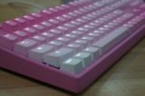 KEYCOOL/凯酷 104 定制 粉色喷漆 粉色渐变键帽 背光 机械键盘