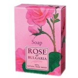 新到保加利亚玫瑰精油手工皂带干花瓣柏芙诗 BIOFRESH