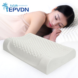 泰普顿泰国纯天然乳胶枕头护颈枕记忆枕芯颈椎保健枕成人按摩枕