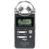 aigo/爱国者R6601录音笔专业 高清远距降噪声控微型MP3播放器