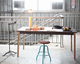 北欧简约现代实木电脑桌家用台式小户型公寓单双人书房书桌写字台