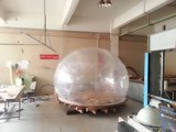 企业集采展厅透明装饰球 亚克力球空心圣诞超大透明有机玻璃圆球