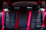 进口品质 固德高档玫红彩色汽车安全带 女司机最爱个性改装更换