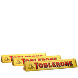 Toblerone/瑞士三角 牛奶巧克力(含蜂蜜及巴旦木糖)100g*3条