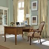 美式全实木书桌特价 欧式环保书桌柜 书房书桌书桌柜书柜组合定制