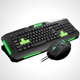 达尔优网吧系列 达尔优X-联盟鼠标键盘套装 发光键盘 变速鼠标