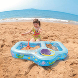 儿童玩具沙池钓鱼池 沙盘沙滩玩具池小孩家用充气游戏池沙池