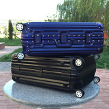 日默瓦铝框镁合金包角出国拉杆箱同款万向轮行李箱硬箱旅行箱24寸