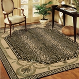时尚经典纯新西兰羊毛地毯 虎纹豹纹斑马纹动物纹卧室客厅茶几毯