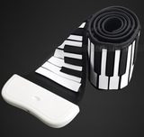 dx2016新款88键可充电手卷加厚手感带外音喇叭便携式软 钢琴