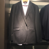 雅戈尔专柜正品男士正装婚庆修身黑色西服套装YTTN21020AAY
