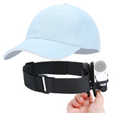 帽夹安装套件ronkoen索尼运动相机配件BLT-CHM1 摄像机头带头戴