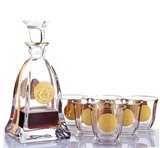 进口水晶玻璃红酒酒杯酒瓶威士忌杯红酒杯白酒酒具套装礼品饰品