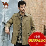 Camel/骆驼男装夹克潮流款冬季休闲棉质直筒男士外套