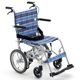 MIKI三贵轮椅车 MPTB-43JUS 航太铝合金儿童手推车轻便折叠BF