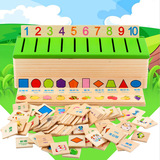 知识分类功能盒2-3岁以上女宝宝儿童益智力玩具4-5-6周岁男孩礼物