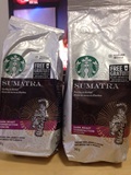 美版Sumatra苏门答腊 曼特宁星巴克Starbucks咖啡豆340g