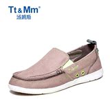 Tt&Mm/汤姆斯布鞋2016夏季沃尔卢帆布鞋男韩版潮流男鞋休闲懒人鞋