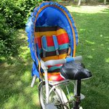 电动自行车电瓶车折叠后置坐椅可带雨棚童座椅包邮小孩子宝宝婴儿