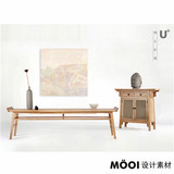 U+家具　极富东方禅意现代简约新中式风格家具　软装设计素材