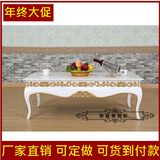 欧式茶几简约现代长方形沙发边几桌烤漆实木小户型客厅电视柜组合