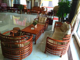红木家具 简约现代中式 花梨木U型沙发  大小户型 实木 刺猬紫檀