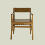 100Designers原创设计实木日式椅子简约现代中式时尚休闲创意餐椅