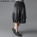 【上新】sdeer圣迪奥专柜正品夏装女吊染显瘦半身裙S13281145